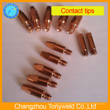 copper mig welding tips for welding torch